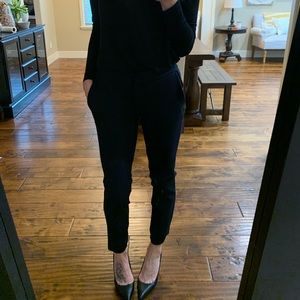 A M A N D A. &.  C H E L S E A -Blue pinstripe